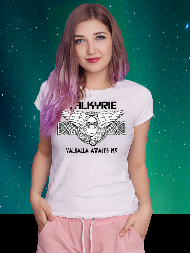 Valkyrie Valhalla Awaits Me⚧️S-4XL