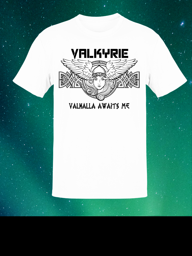 Valkyrie Valhalla Awaits Me⚧️S-4XL