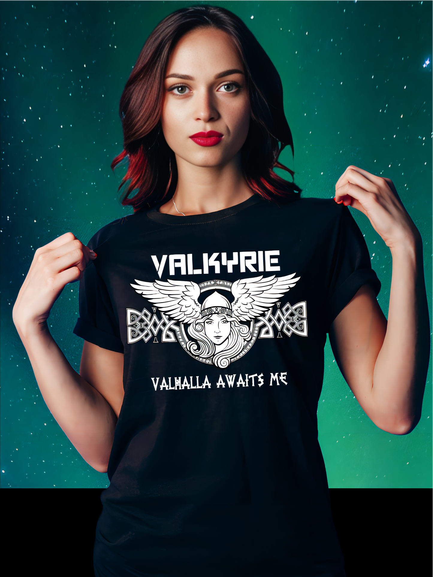 Valkyrie Valhalla Awaits Me⚧️S-4XL