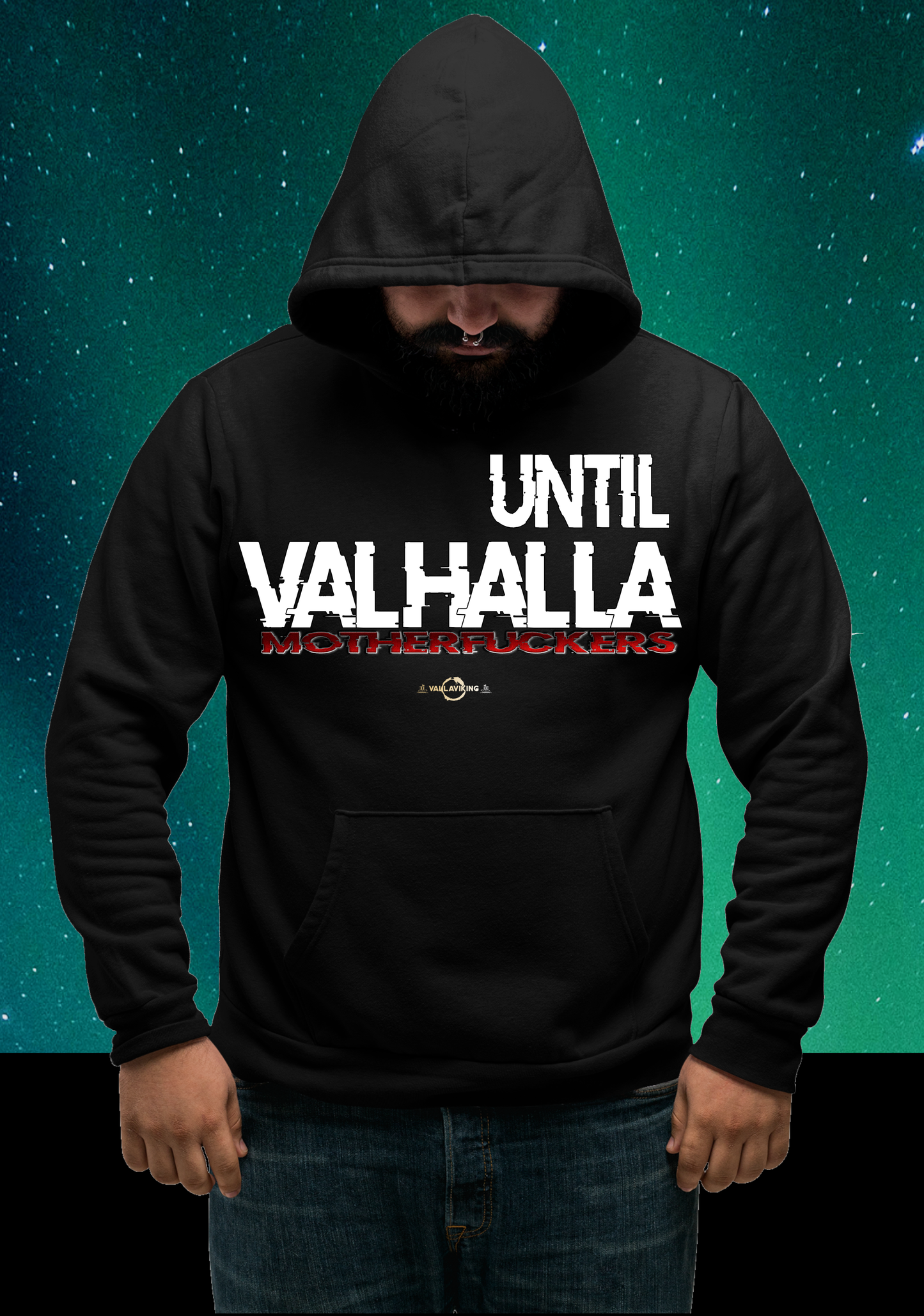 Until Valhalla MotherF#ERS ,HigherBlanks Premium Hoodie ⚧️S-4XL