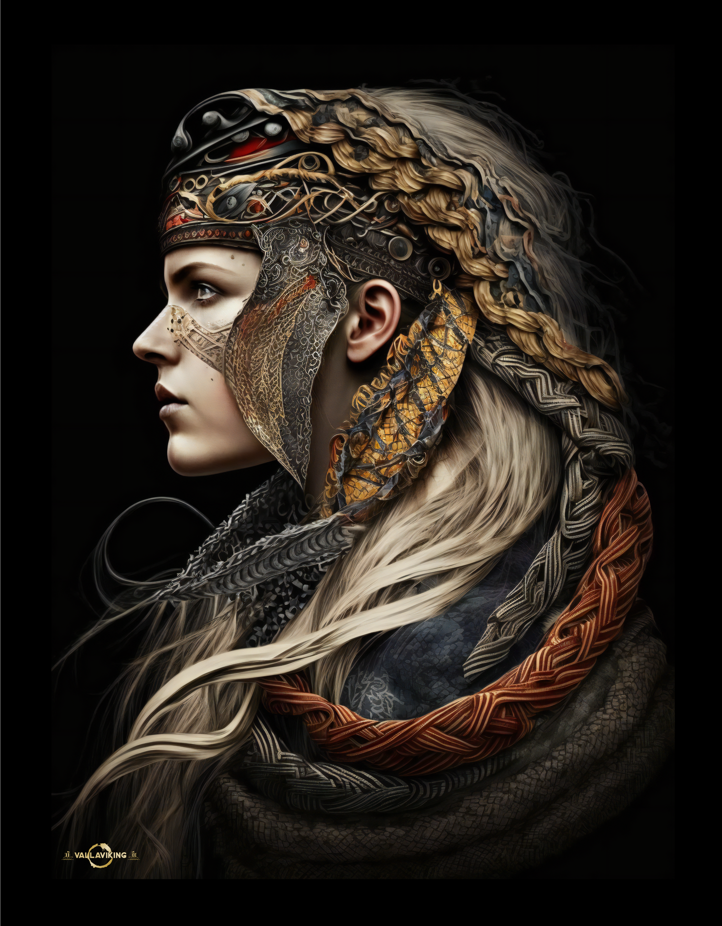 Viking Snake Hair